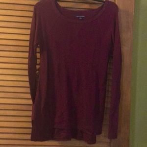 Maroon sweater